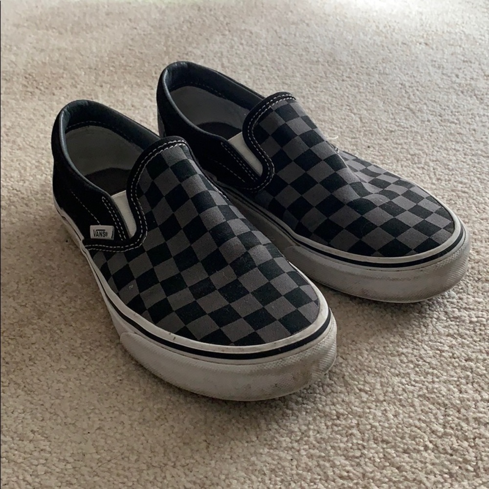 Checkered vans